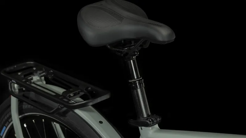 Cube Kathmandu Hybrid One 750 Electric Bike in Swamp Grey-5